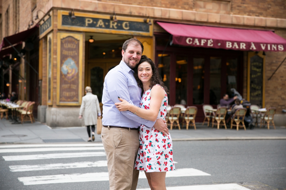 Engagement Photos in Rittenhouse Square Philadelphia