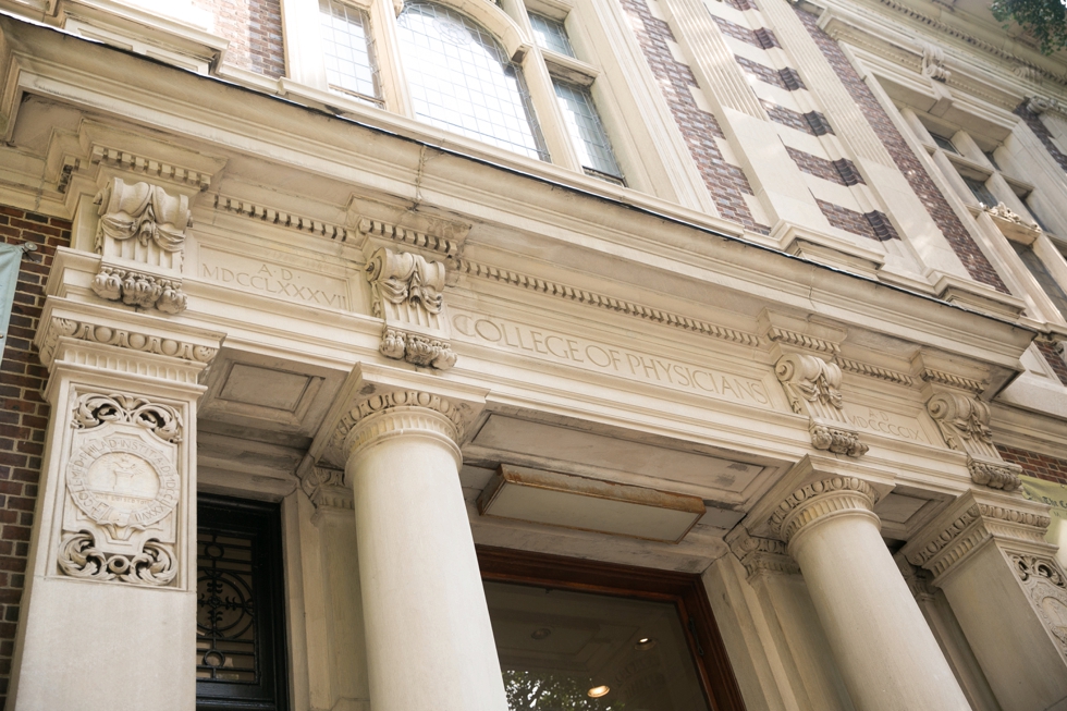 College of Physicians Philadelphia Wedding Venue - Center City Photographer