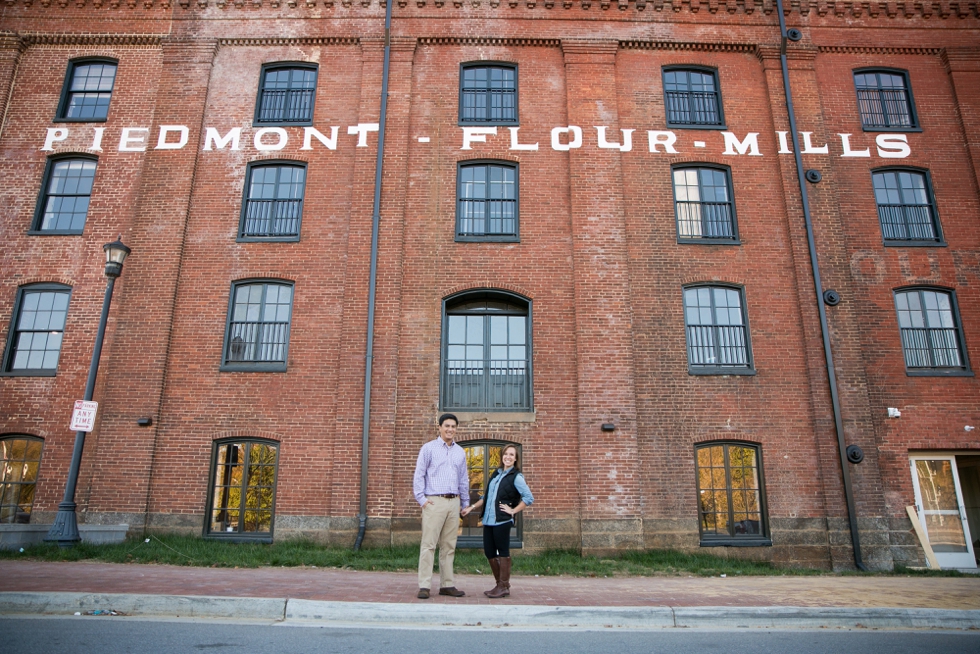 Downtown Lynchburg City Hall Engagement Photographer 