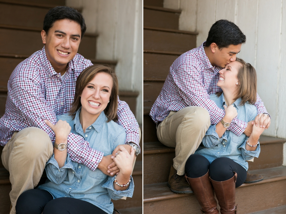 Downtown Lynchburg City Hall Engagement Photographer 