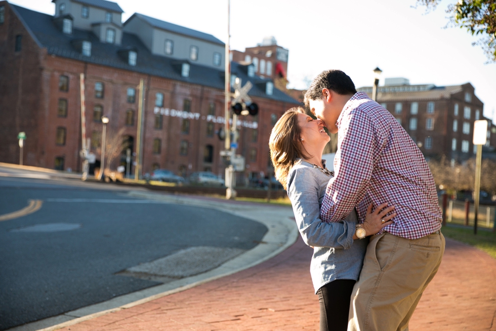 Downtown Lynchburg Engagement Session 