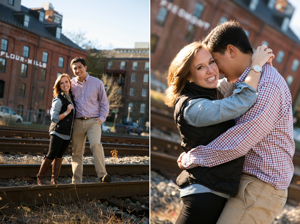 Downtown Lynchburg Engagement Session 