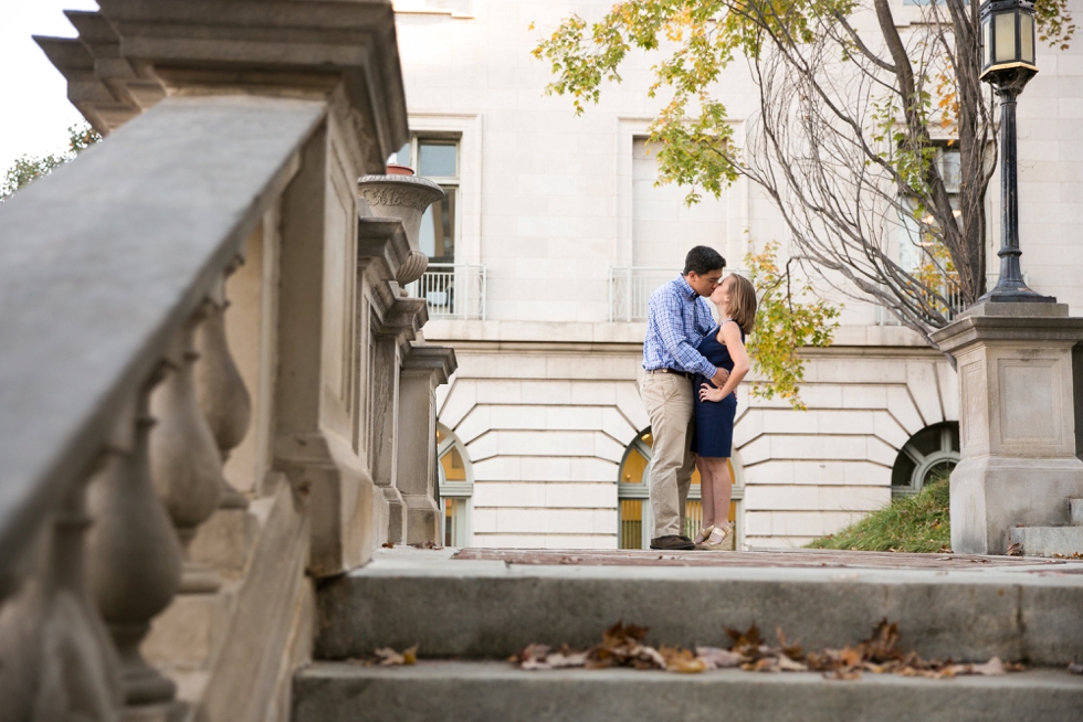 Downtown Lynchburg City Hall Engagement Photographer 