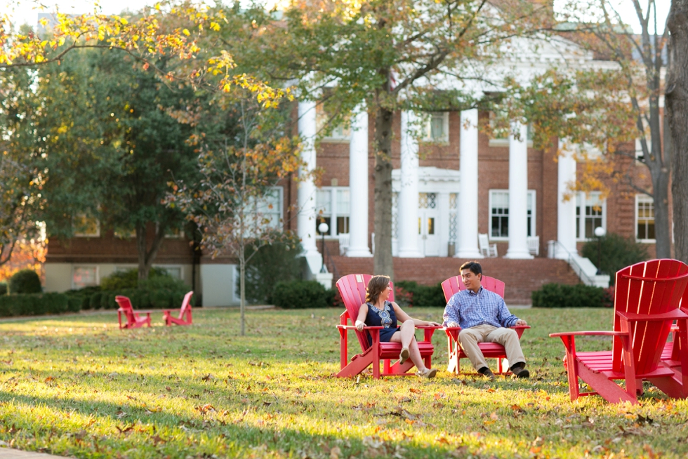 Lynchburg College Engagement Photos - Musket Ridge Golf Club