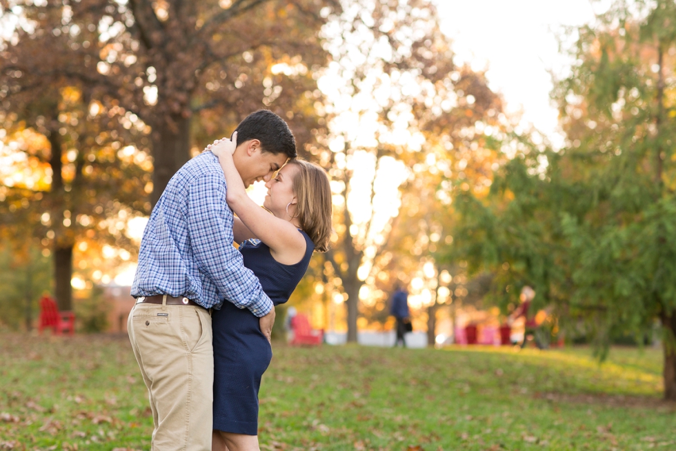 Lynchburg College Engagement Photos - Musket Ridge Golf Club