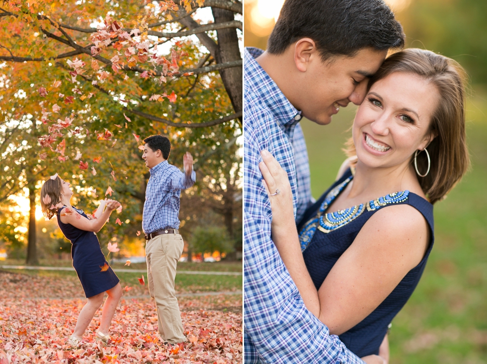 Lynchburg College Engagement Photos - Musket Ridge Golf Club