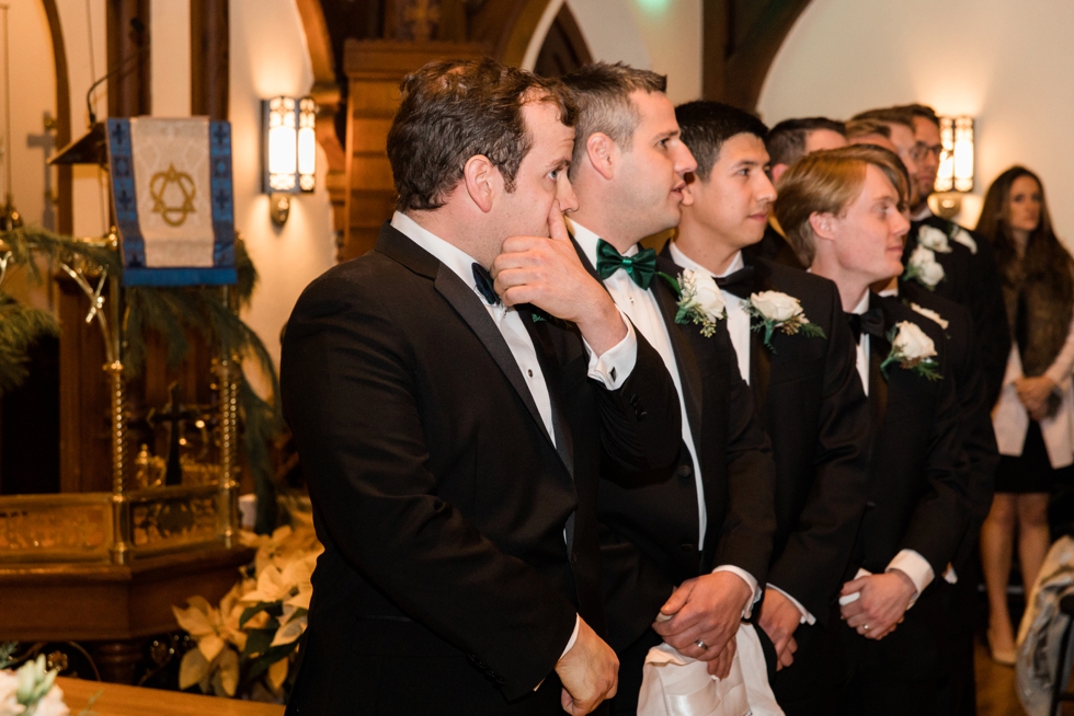 Trinity Cathedral Easton Wedding Ceremony - Associate Caitlin