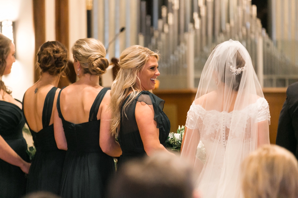 Trinity Cathedral Easton Wedding Ceremony - Associate Caitlin