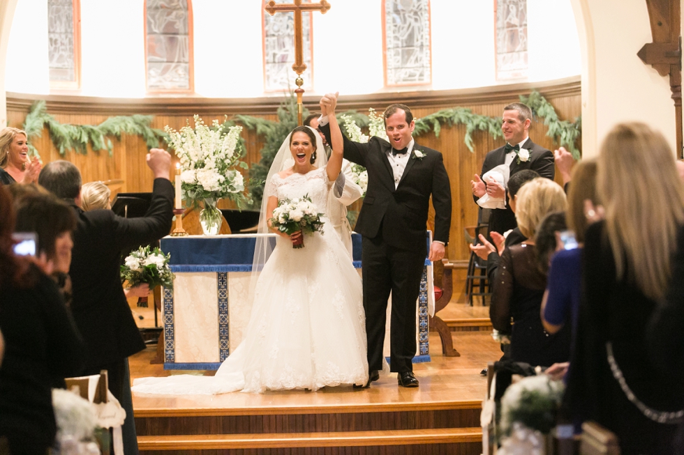 Trinity Cathedral Easton Wedding Ceremony - Associate Caitlin