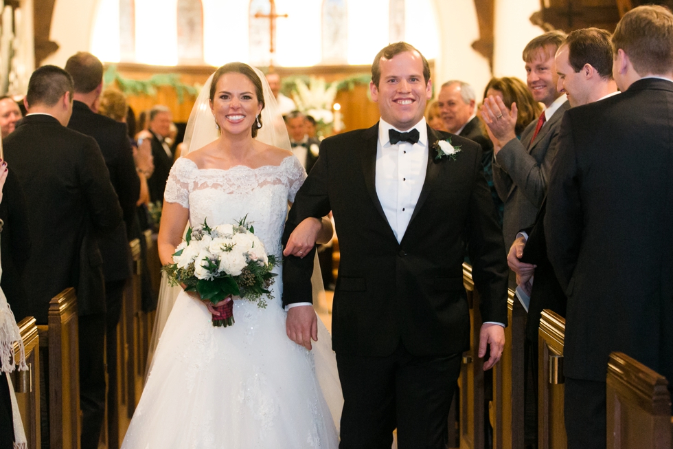 Trinity Cathedral Easton Wedding Ceremony - Associate Caitlin