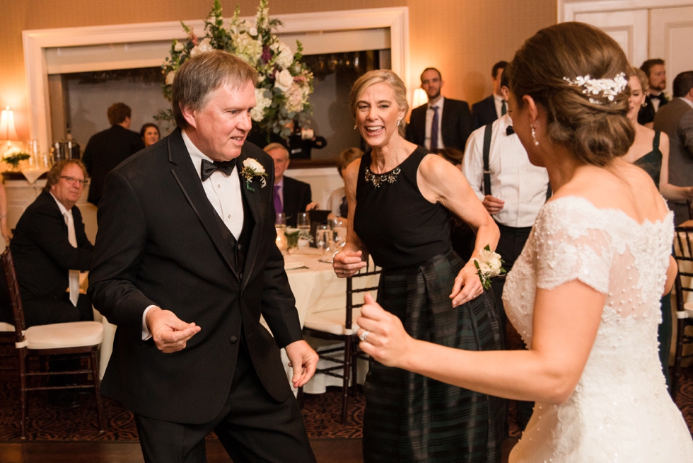 New Years Eve Wedding Reception at the Tidewater Inn - Associate Caitlin - Father Daughter Dance