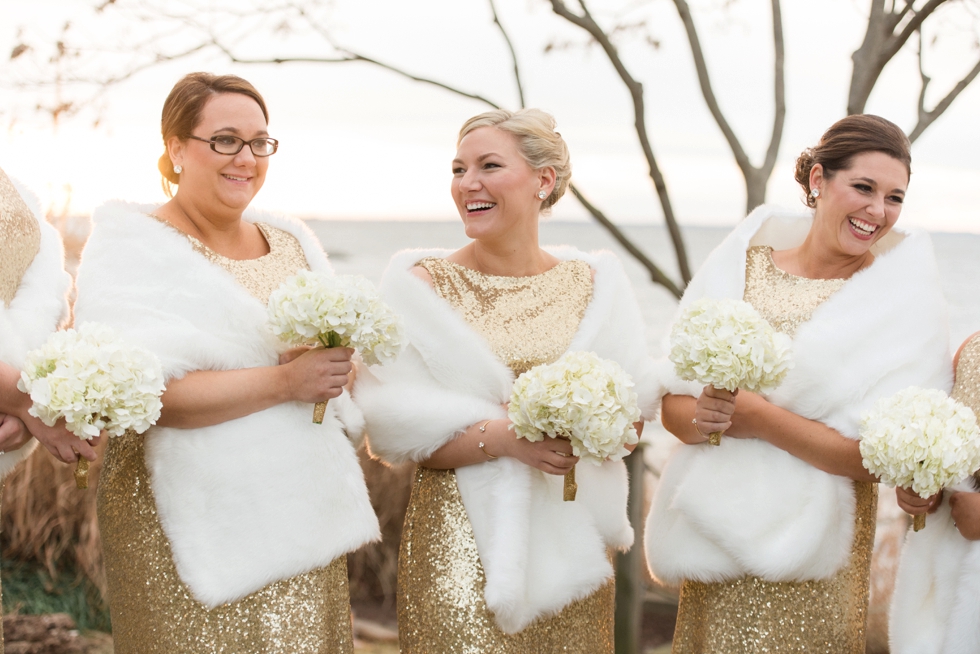 Eastern Shore Elegant Wedding Photography - Allure Bridal Gold Sparkle