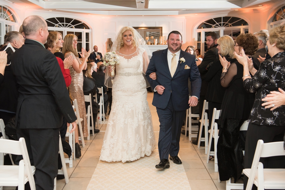 Chesapeake Bay Beach Club Sunset Ballroom Wedding Ceremony