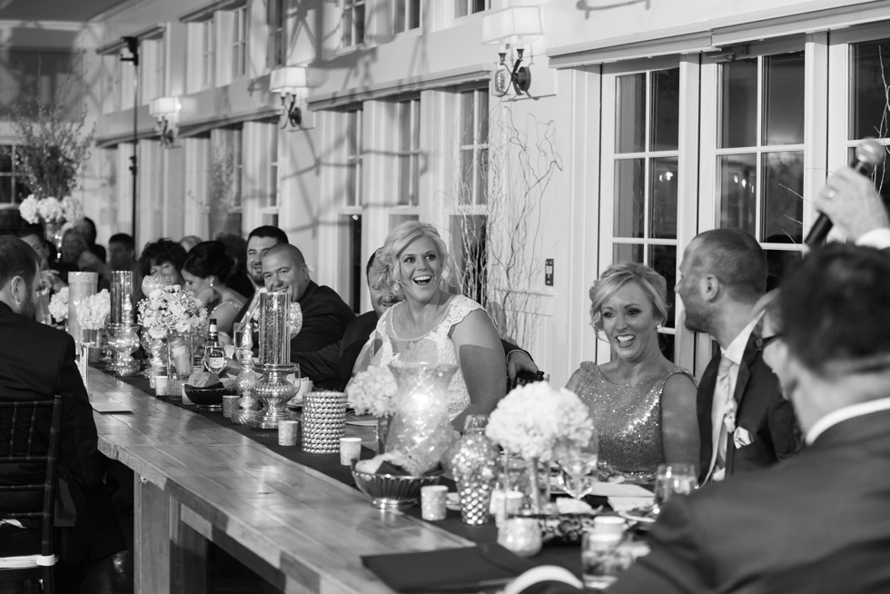 Chesapeake Bay Beach Club New Years Eve Wedding Toast - Destination Wedding photographer