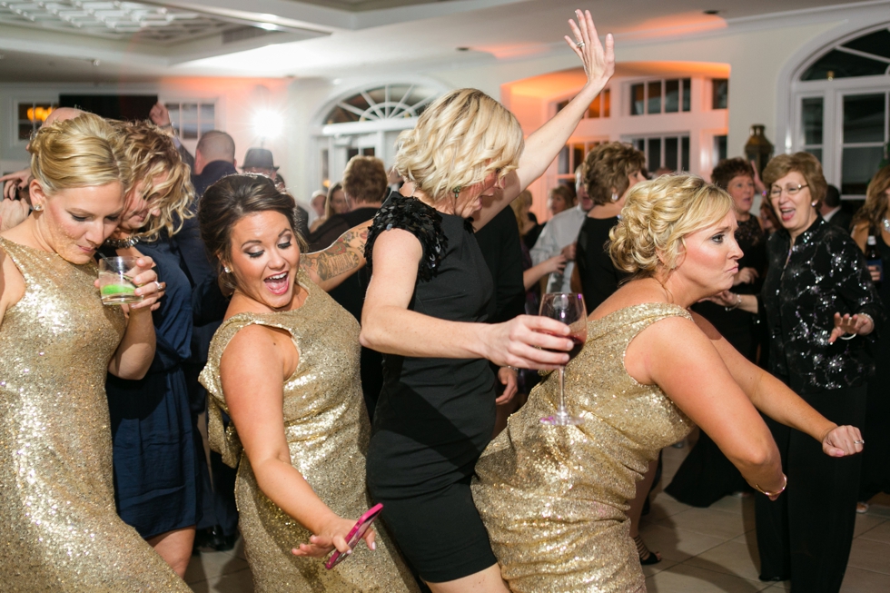 Chesapeake Bay Beach Club New Years Eve Wedding Reception - Destination Wedding - Blue Label Band