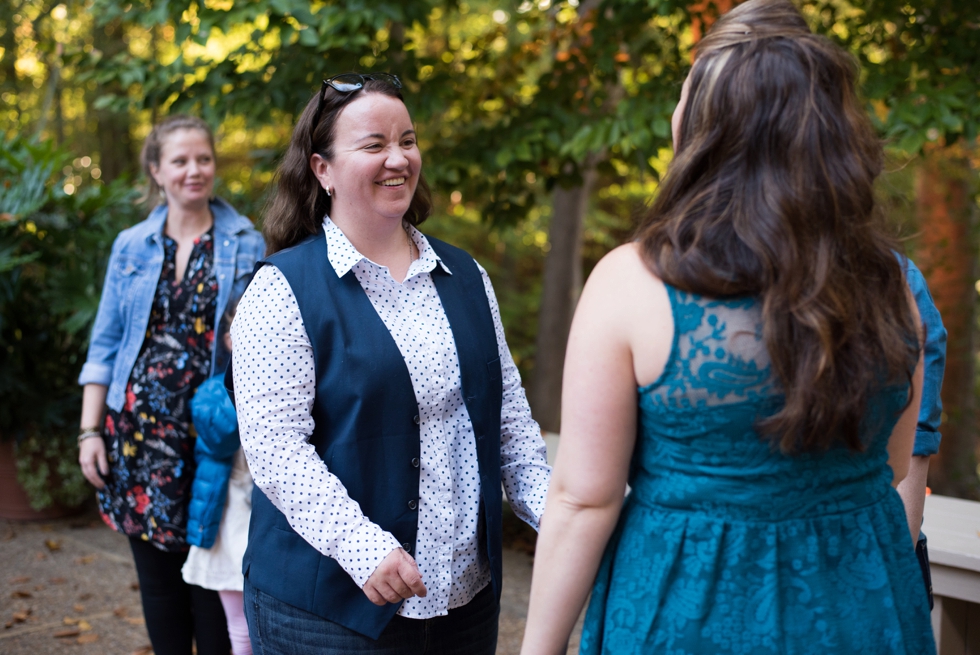 Woodlands Williamsburg Destination Wedding Rehearsal - Teal Dress