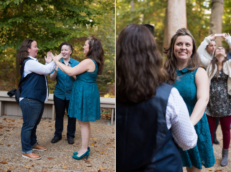 Woodlands Williamsburg Destination Wedding Rehearsal - Teal Dress