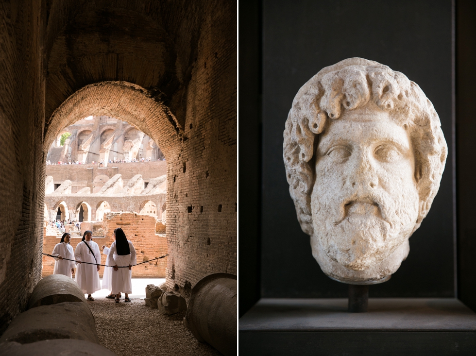 Rome Italy Colosseum Wedding Photography - Family Travels