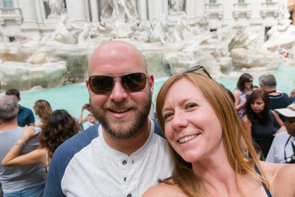 Rome Italy Wedding Photographer - Trevi Fountain