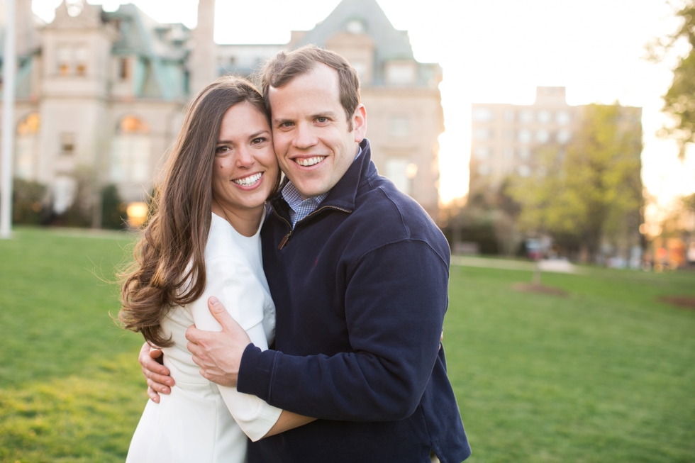 Engagement Photographs in Georgetown DC