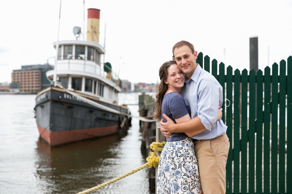 Baltimore Engagement Photography at Baltimore Museum of Industry