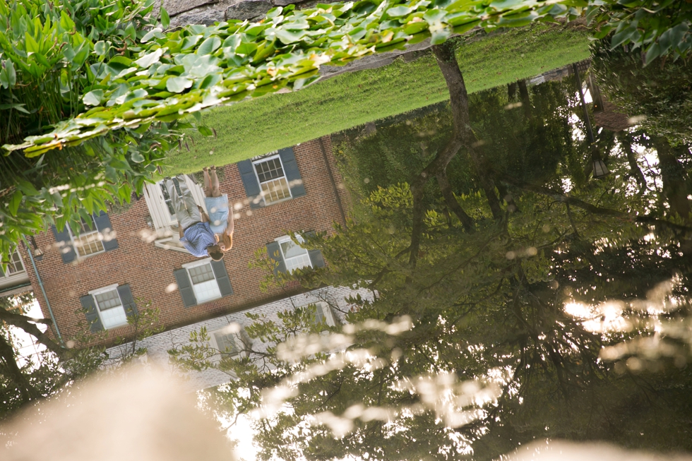 Engagement Photographs at Roosevelt Island Washington DC