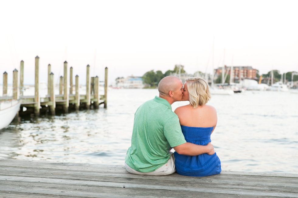 Annapolis City Dock Engagement Photographers