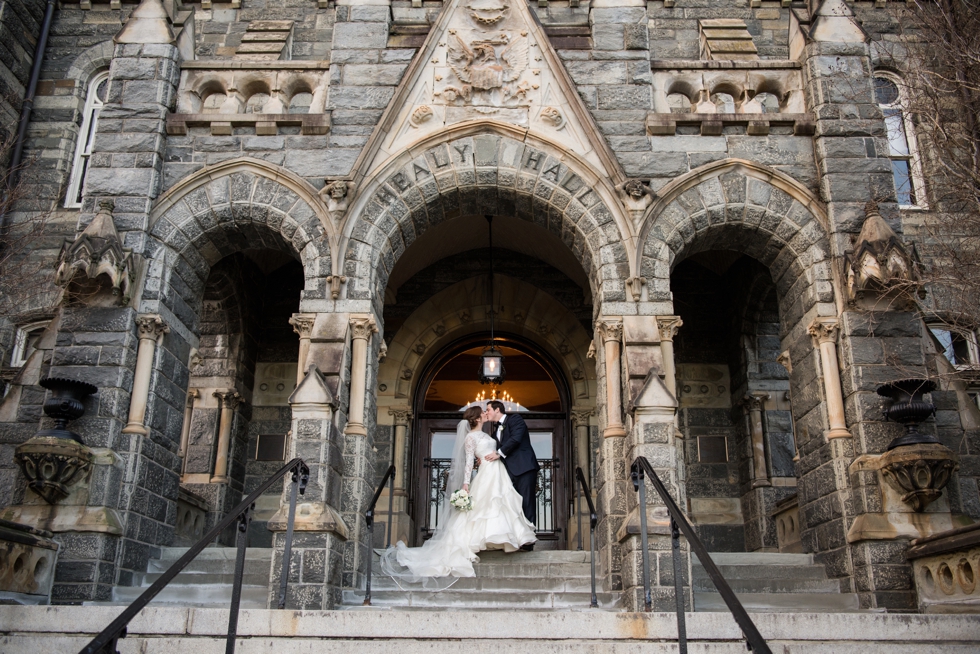 Healy Hall Georgetown University Wedding - Four Seasons Hotel