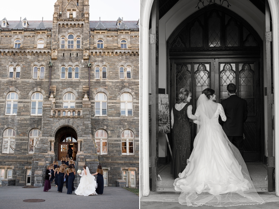 Sareh Nouri Bridal - Healy Hall Georgetown University Wedding