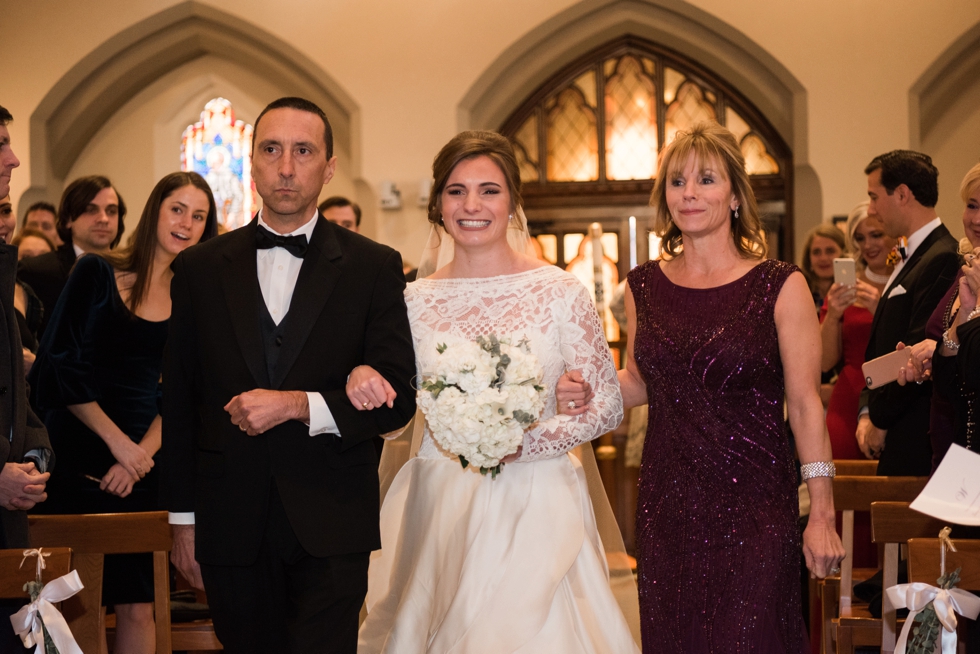 Dahlgren Chapel Georgetown University Wedding Ceremony