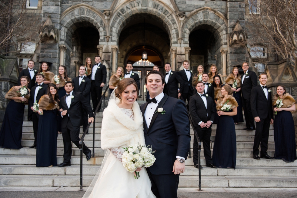 Healy Hall Georgetown University Wedding Photographer