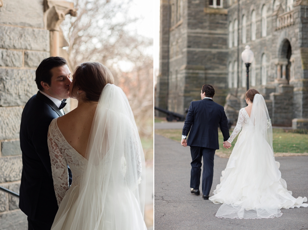 Healy Hall Georgetown University Wedding Photographer