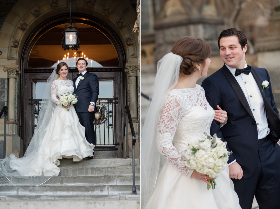 Healy Hall Georgetown University Wedding Photographer