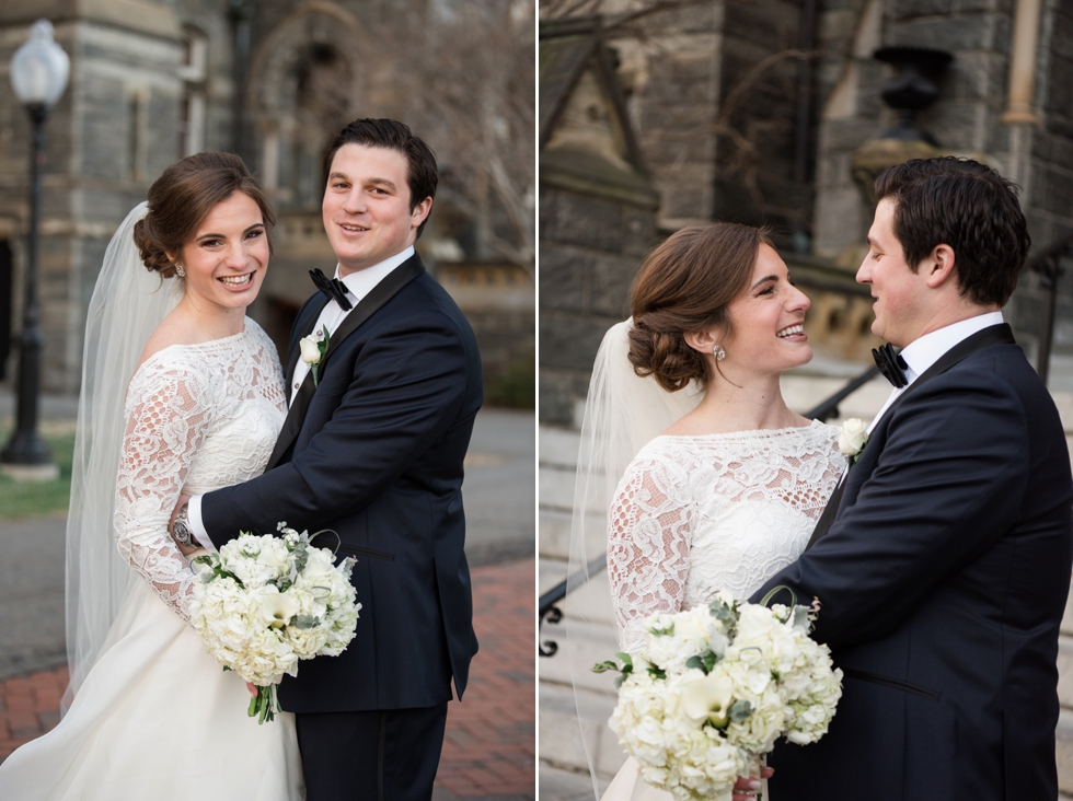 Healy Hall Georgetown University Wedding Photographer