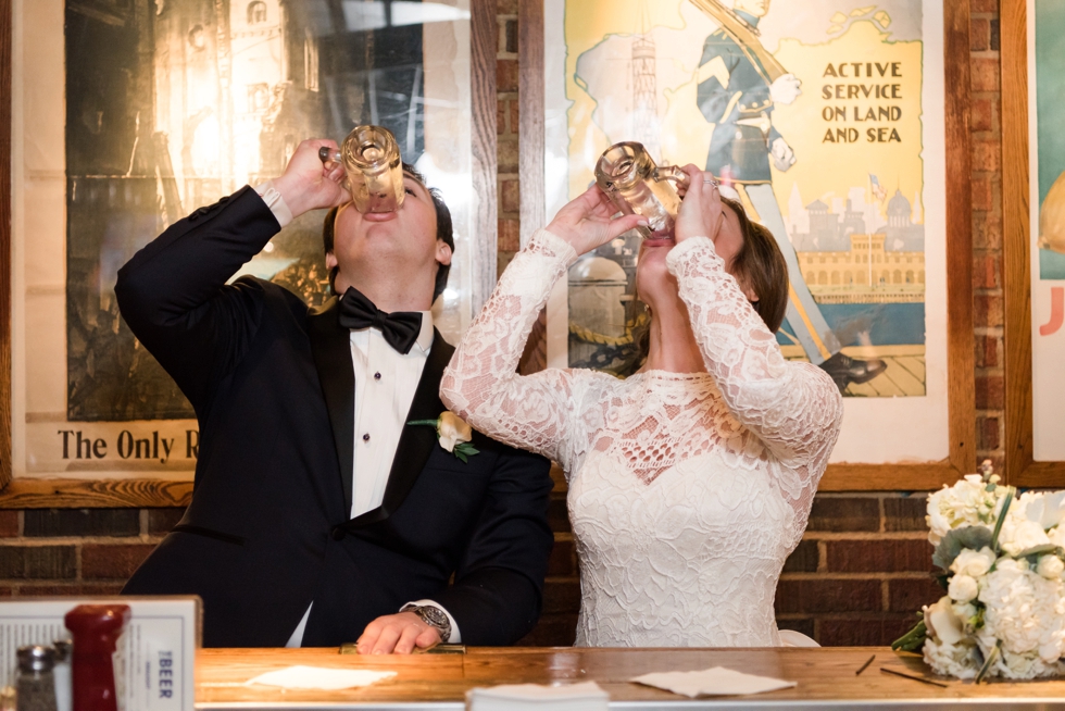 Four Seasons Washington DC Wedding Reception - The Tomb Bar