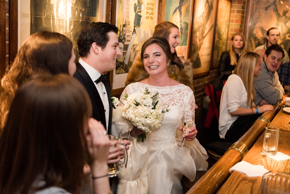 Four Seasons Washington DC Wedding Reception - The Tomb Bar