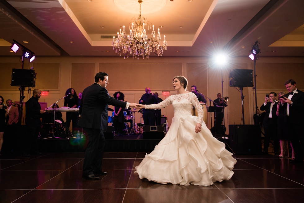 Four Seasons Washington DC Wedding First Dance - BroadSound Band