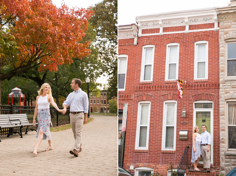 Federal Hill baltimore engagement - Destination Engagement Photographer in Philadelphia PA