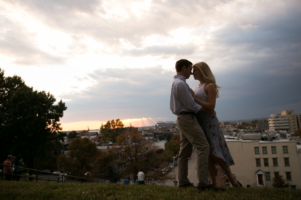 Federal Hill baltimore engagement - Destination Engagement Photographer in Philadelphia PA