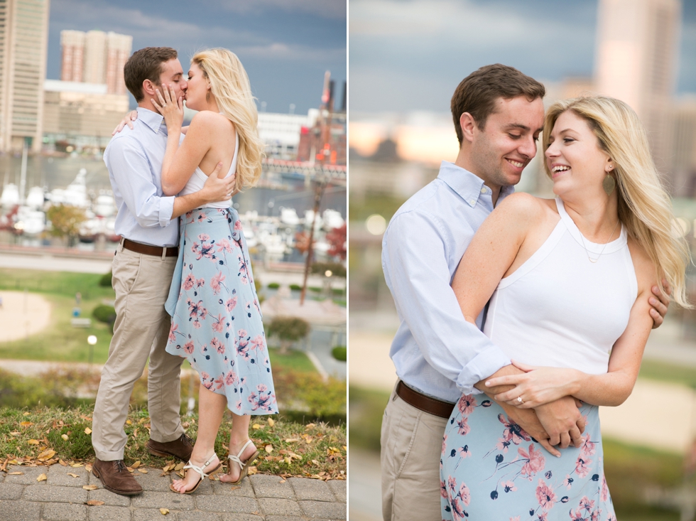 Federal Hill baltimore engagement - Destination Engagement Photographer in Philadelphia PA