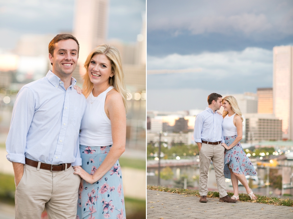 Federal Hill baltimore engagement - Destination Engagement Photographer in Philadelphia PA