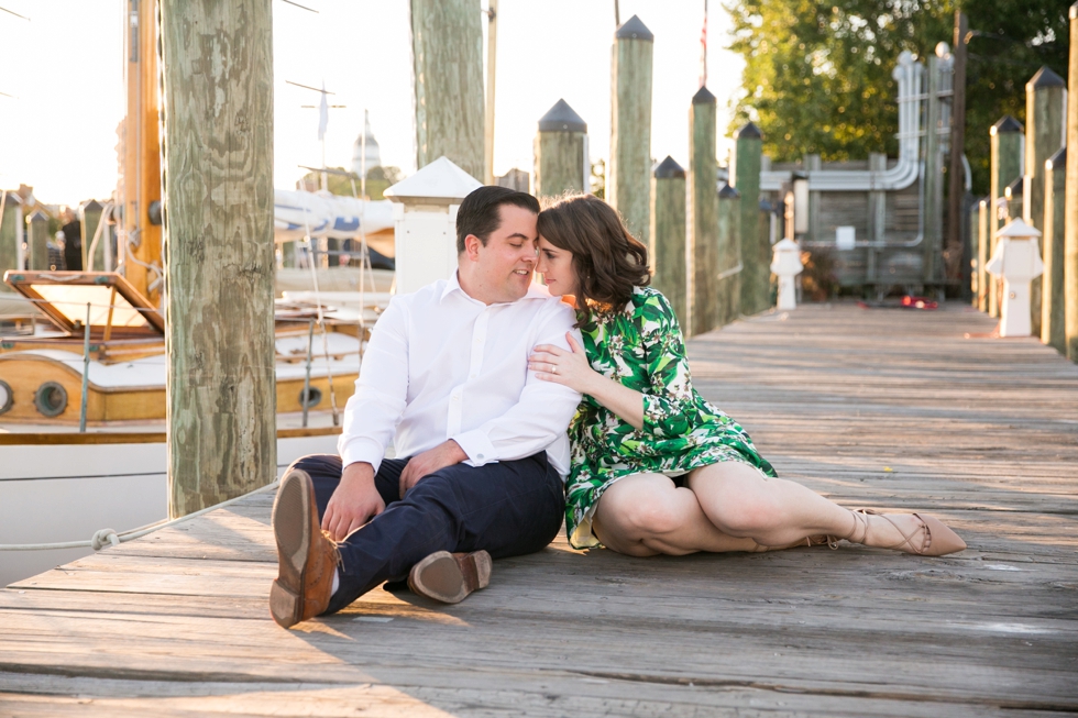 City Dock Annapolis Maryland Love Photos - Engagement Photographers in Philadelphia