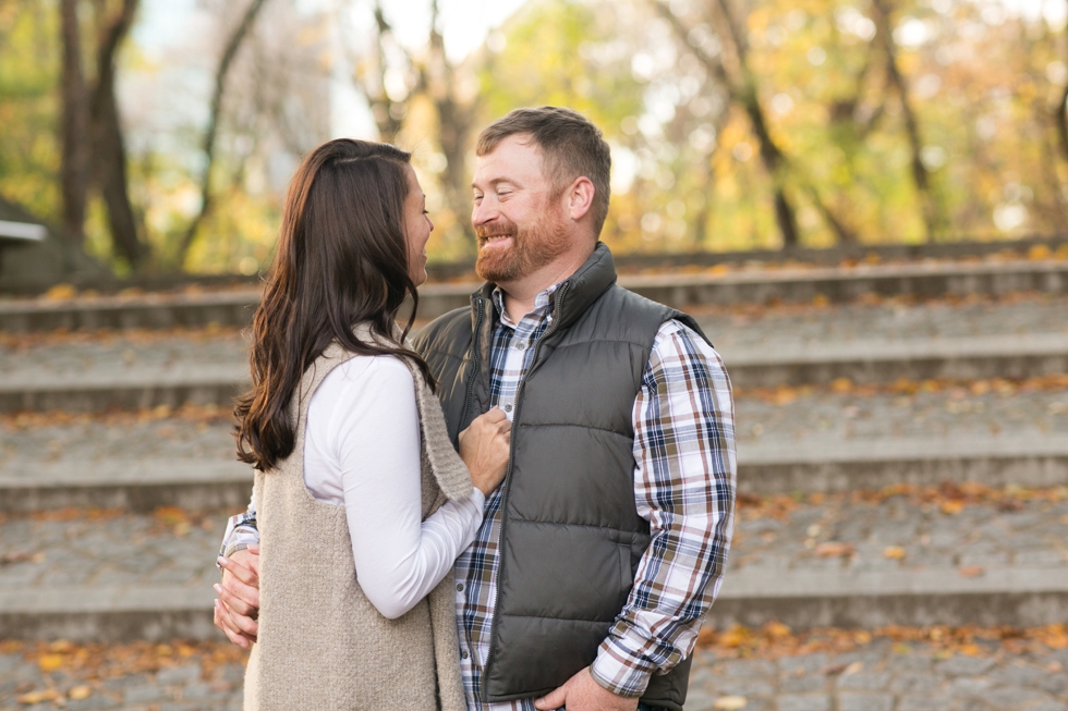 Washington DC Roosevelt Island - Engagement Photographers in Philadelphia