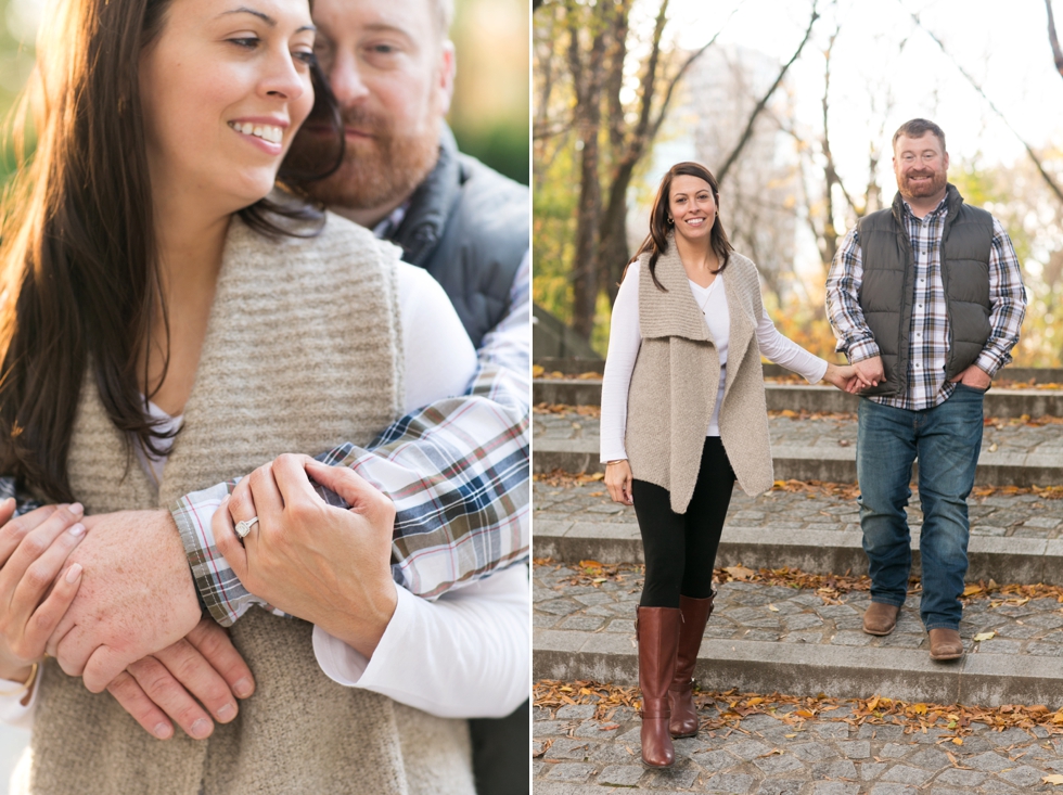 Washington DC Roosevelt Island - Engagement Photographers in Georgetown