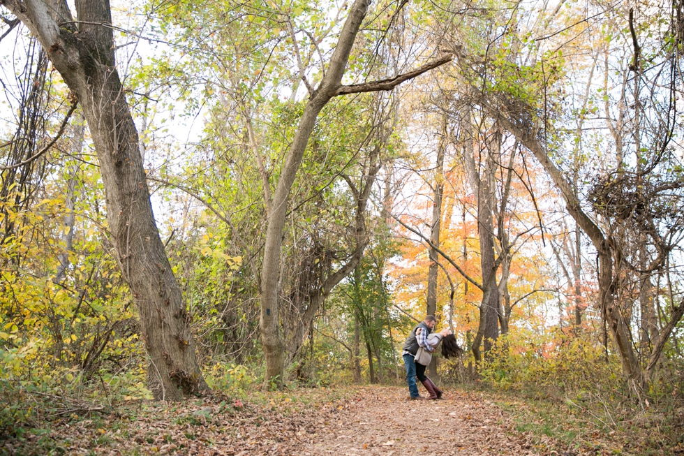 Washington DC Roosevelt Island - Engagement Photographers in Philadelphia