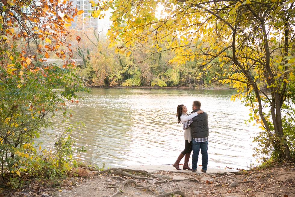 Washington DC Roosevelt Island - Engagement Photographers in Georgetown