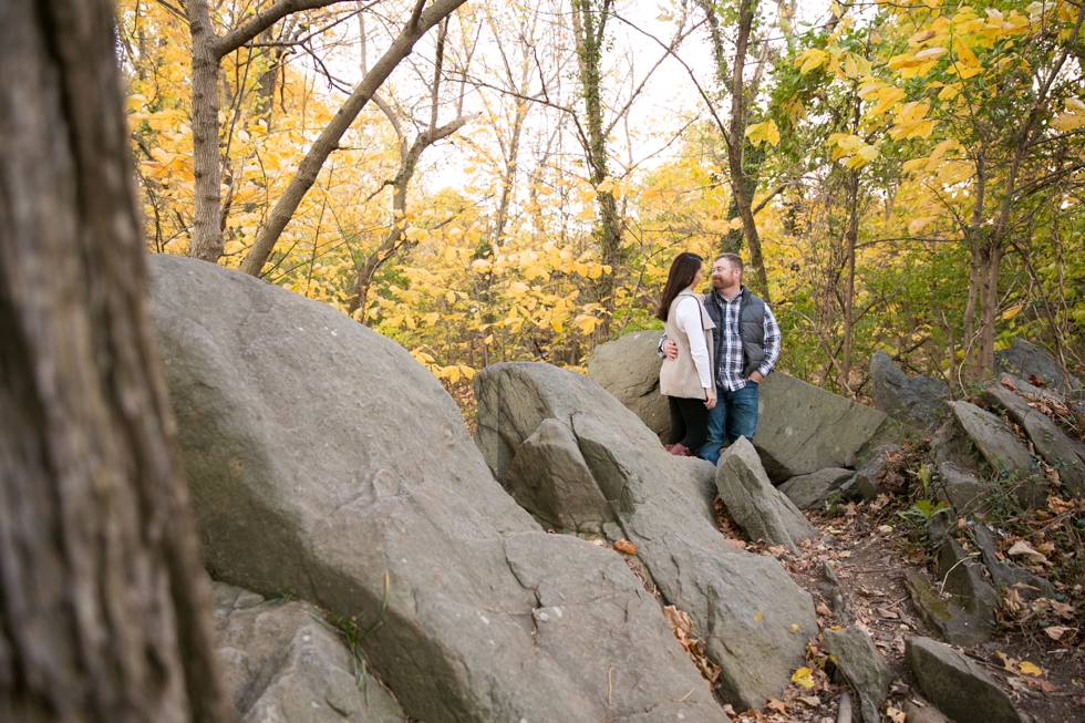 Washington DC Roosevelt Island - Engagement Photographers in Georgetown