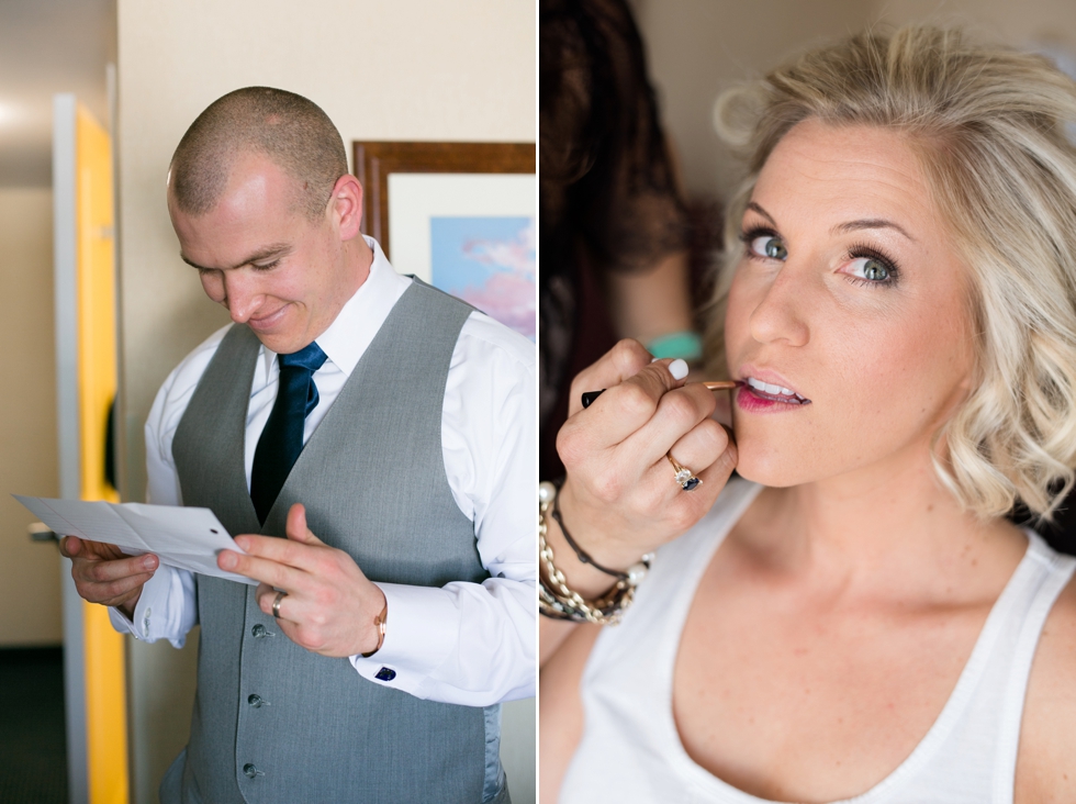 Philadelphia Wedding bridal portrait - Silver Swan Bayside getting ready