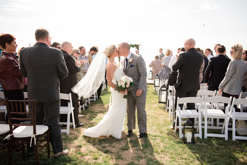 Eastern Shore Wedding Photographer - Silver Swan Bayside outdoor ceremony