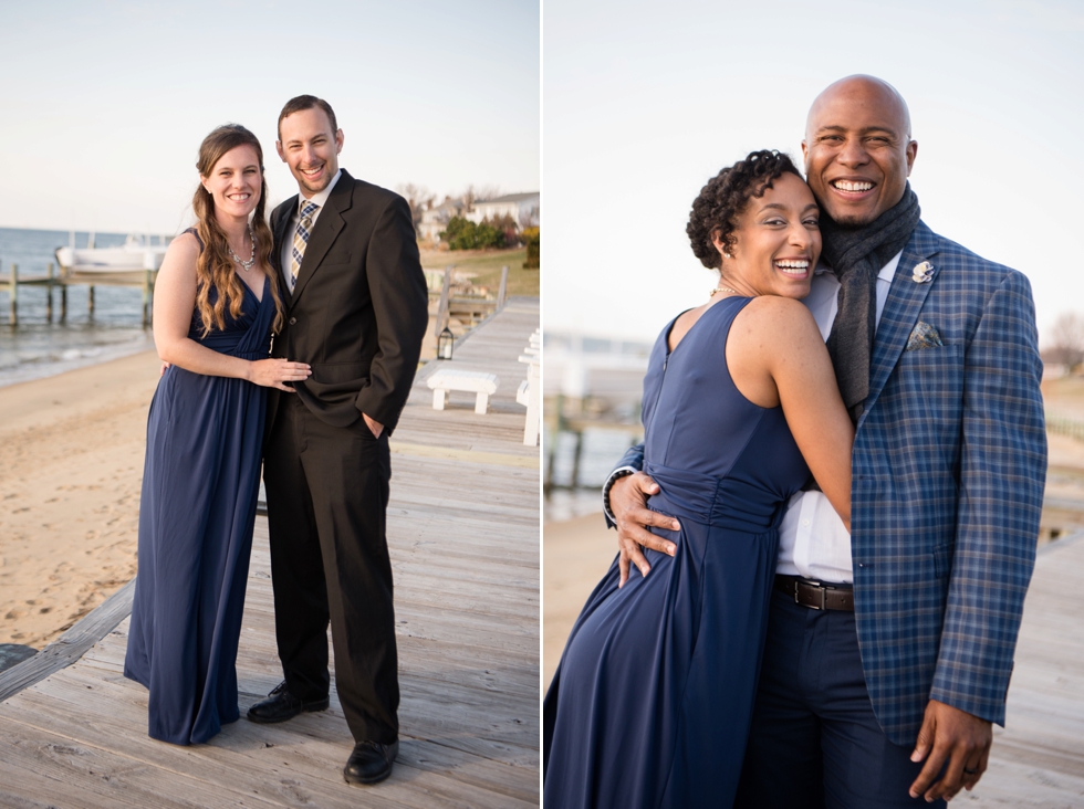 Silver Swan Bayside wedding party - Eastern Shore Wedding Photographer